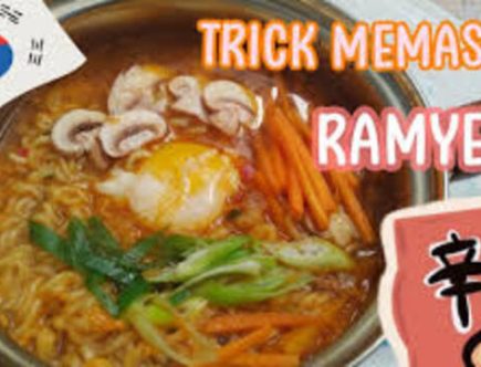 Cara Membuat Korean Ramyeon